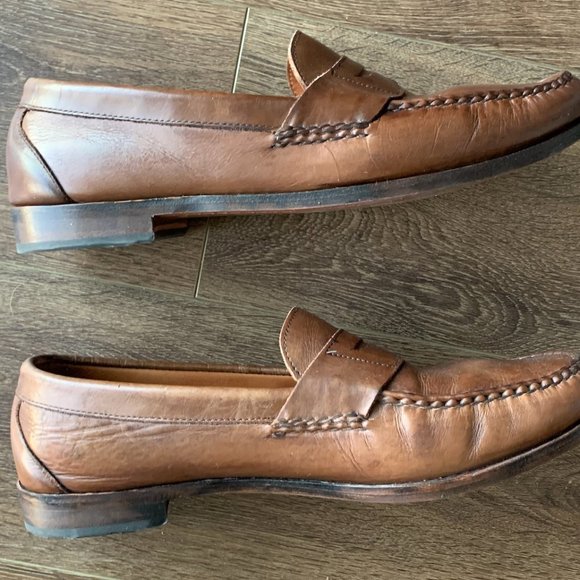 Allen Edmonds Cavanaugh Penny Loafer in Coffee - Picture 5 of 10